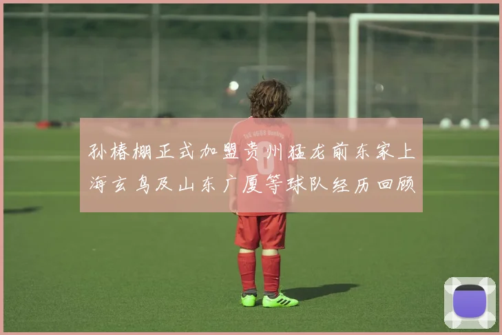 孙椿棚正式加盟贵州猛龙前东家上海玄鸟及山东广厦等球队经历回顾